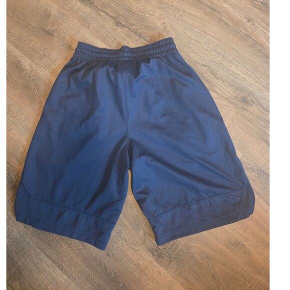 NIKE Men's Lot of 2 Basketball Shorts S - Large Swoosh Gray Blue - Picture 7 of 7